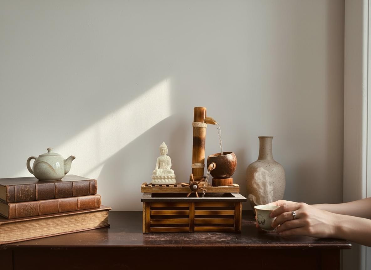 A KOYO Flow object in a warm evening corner